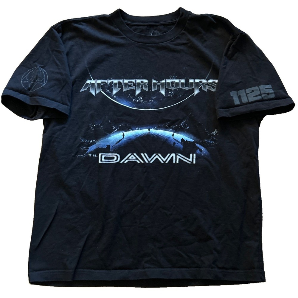 The Weekend After Hours Til Dawn Men XL 2025 Stadium Tour T-Shirt XO Merch Black